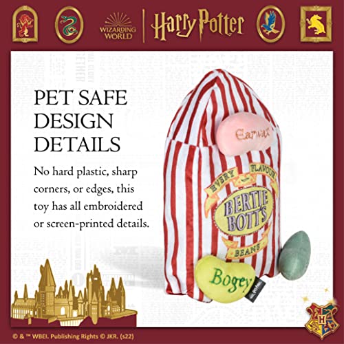 Harry Potter 10 Inch Bertie Botts Jelly Bean Burrow Pet Toy | Dog Toy Bertie Botts Jelly Beans | Bertie Botts Dog Toy with Jelly Beans 10 Inch | Plush Dog Toy - Image 4