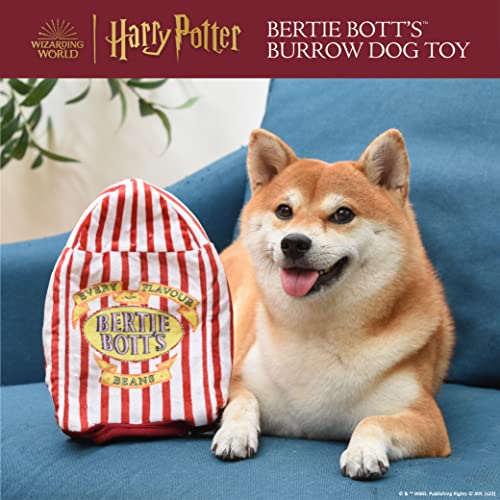 Harry Potter 10 Inch Bertie Botts Jelly Bean Burrow Pet Toy | Dog Toy Bertie Botts Jelly Beans | Bertie Botts Dog Toy with Jelly Beans 10 Inch | Plush Dog Toy - Image 2