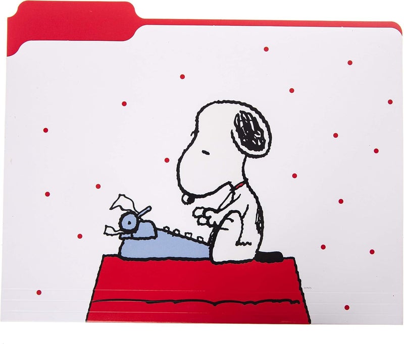 Graphique مجموعة ملفات "سنوبي" - تتضمن المجموعة 9 ملفات و 3 تصاميم فريدة، مزينة بورق الذهب على ورق مقوى متين ثلاثي الدرجات. - Image 2