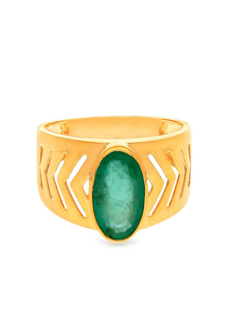 Malabar Gold and Diamonds 22 Carat 916 Purity Precia Gemstone Ring PGNBST015RN1 for Men  - Image 2