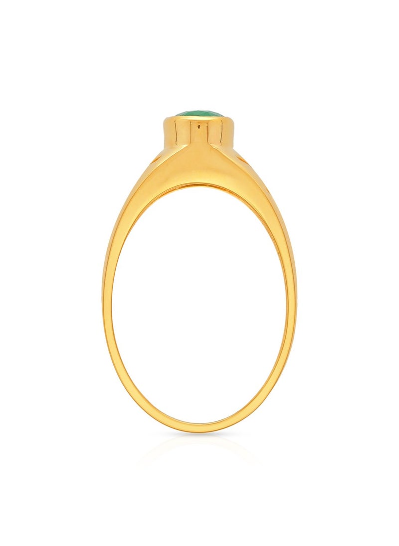 Malabar Gold and Diamonds 22 Carat 916 Purity Precia Gemstone Ring PGNBST015RN1 for Men  - Image 3