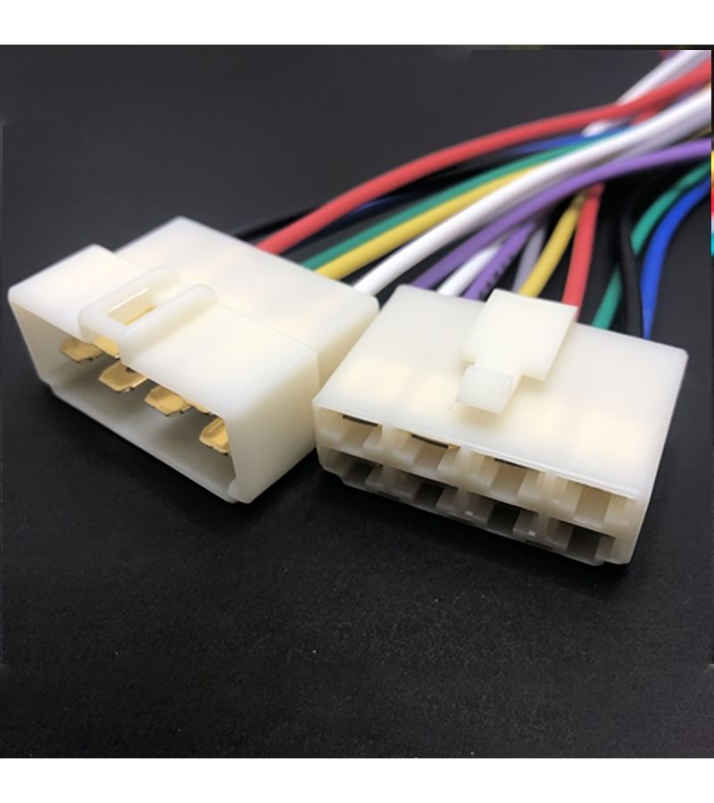 9 Pin 6.3mm Male Female Electric Vehicle Connector Wiring Harness - Image 4