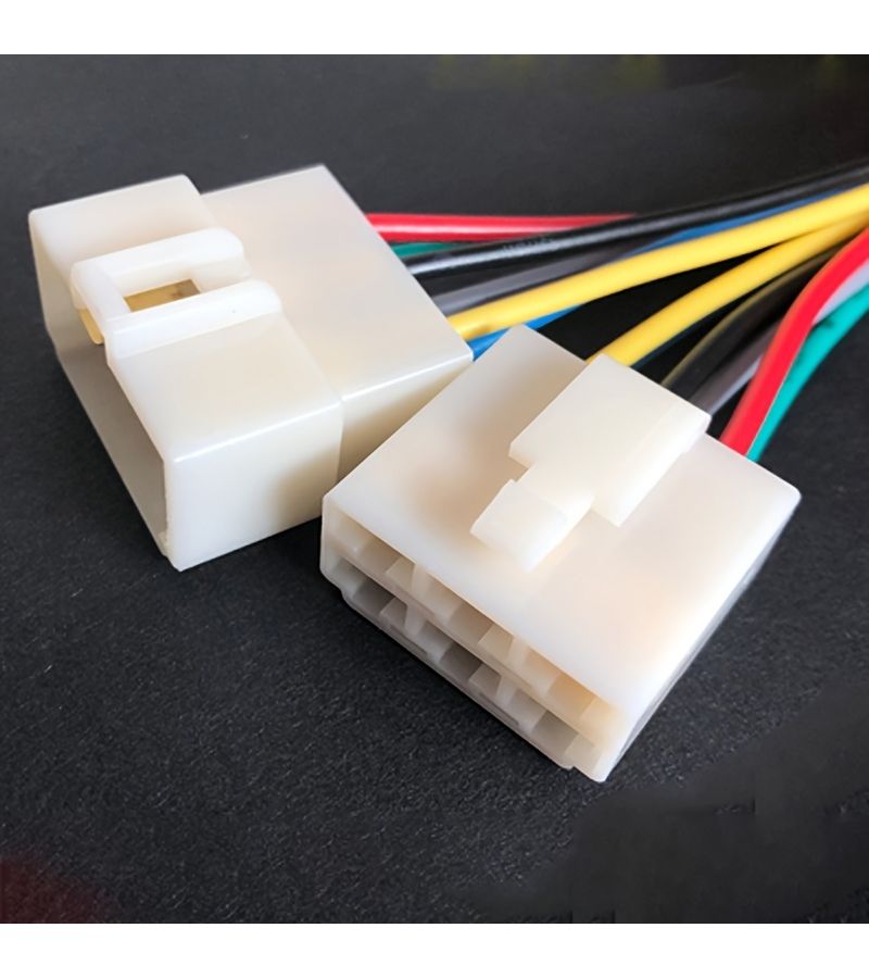 9 Pin 6.3mm Male Female Electric Vehicle Connector Wiring Harness - Image 5