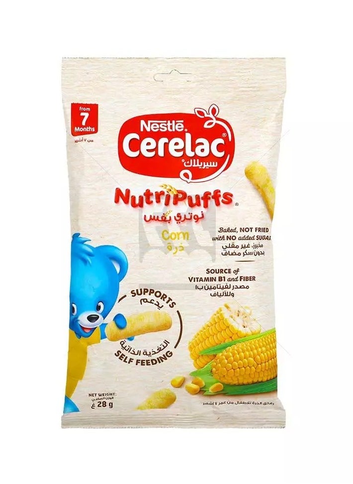Nestle - Cerelac Nutri Puffs Corn 28 G - Image 1