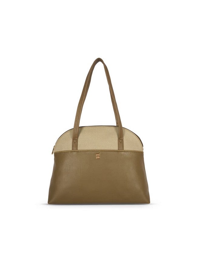 Baggit Women Green Bowling Handbag Medium Size | Ladies Stylish Casual Purse Bag - Image 1