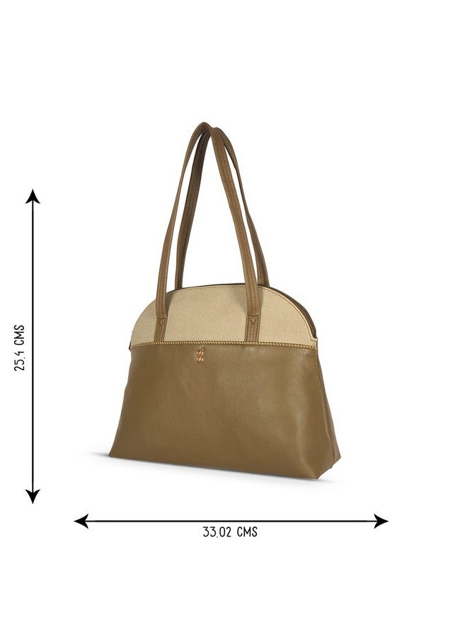 Baggit Women Green Bowling Handbag Medium Size | Ladies Stylish Casual Purse Bag - Image 4