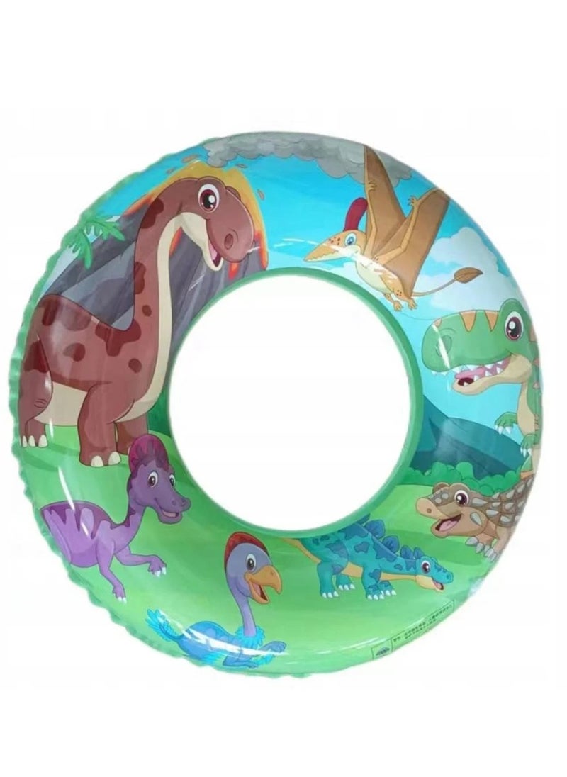 null - Inflatable round float for children - multi-shaped - multi-colored - for children 70 cm - Image 1