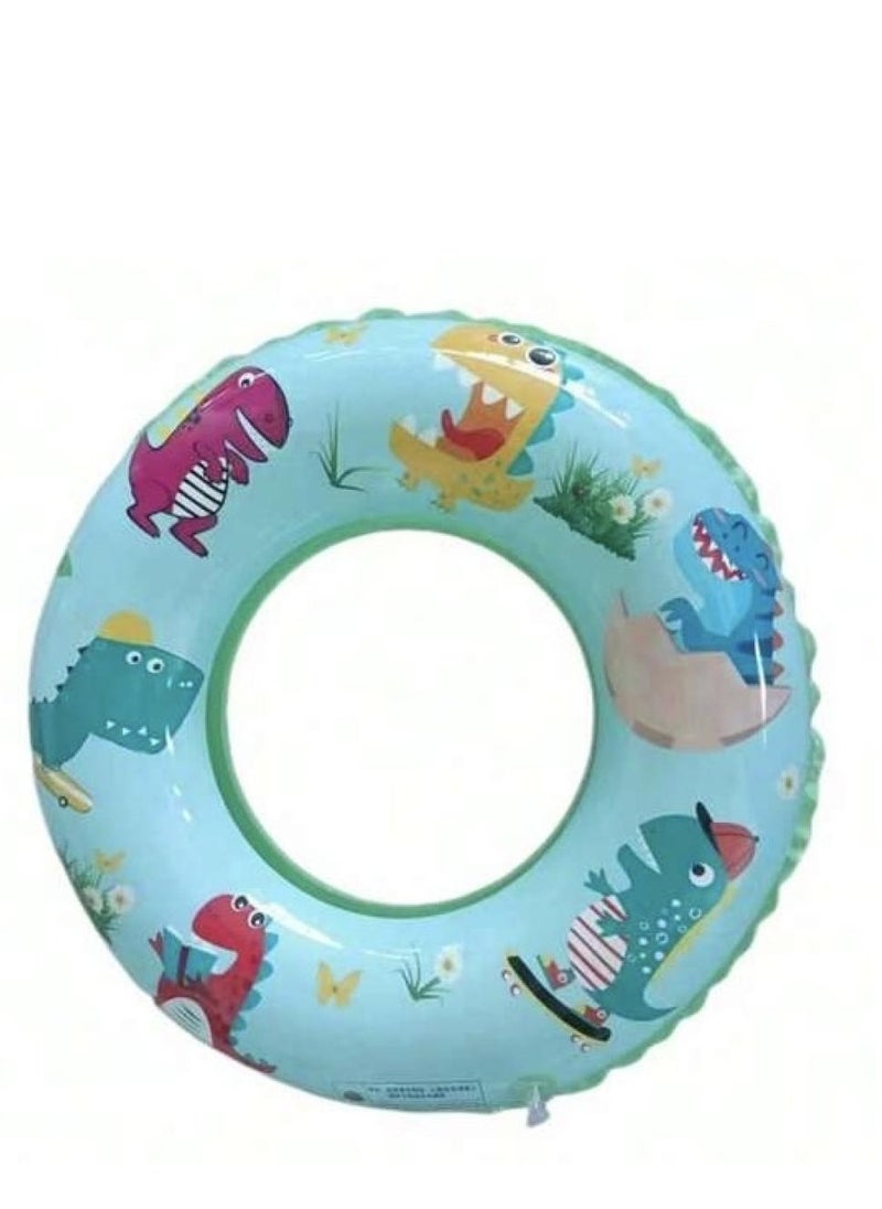 null - Inflatable round float for children - multi-shaped - multi-colored - for children 70 cm - Image 1