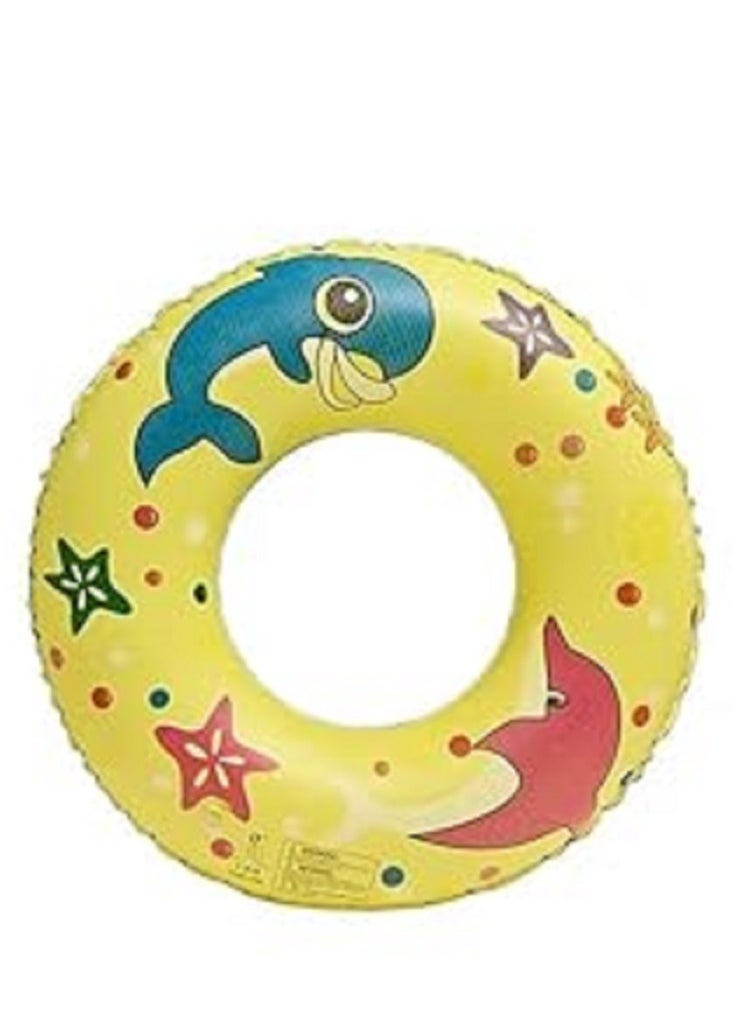 null - Inflatable round float for children - multi-shaped - multi-colored - for children 70 cm - Image 1
