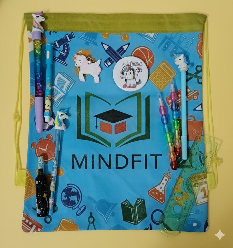 MINDFIT Magical Unicorn Stationery Set for Girls - Image 4