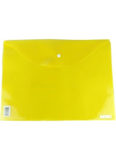 Noki Snap Envelope File A4 Yellow 