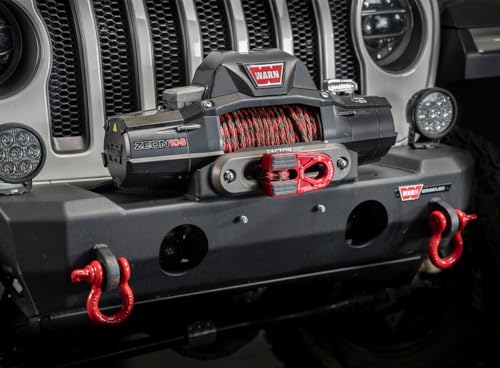 Factor 55 فاكتور 55 00080-01 فلاتلينك E (خبير) يستبدل خطاف الونش التقليدي بشاكلة/D-Ring أقوى أقصى حمل 16,000 رطل فشل نهائي أكبر من 40,000 رطل - أحمر - Image 4