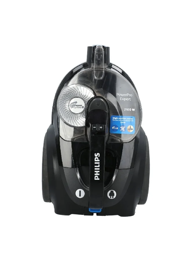 Philips 2100W Triactive+ Powercyclone 8 Technology Powerpro Expert Bagless Vacuum Cleaner Black 2 L FC9732/61