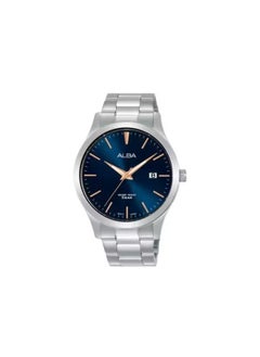 ALBA Men's Hand Watch STANDARD Stainless Band, Blue Dial AS9M37X