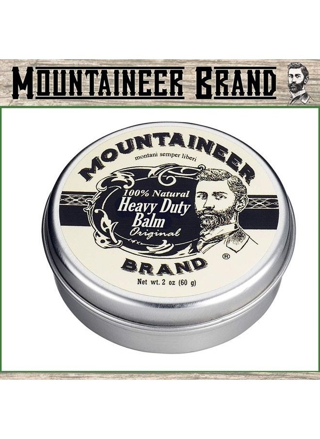 mountaineer brand Heavy Duty Beard Balm and Beard Oil by Mountaineer Brand: The Ultimate Beard Conditioning Combo Pack  - Image 3