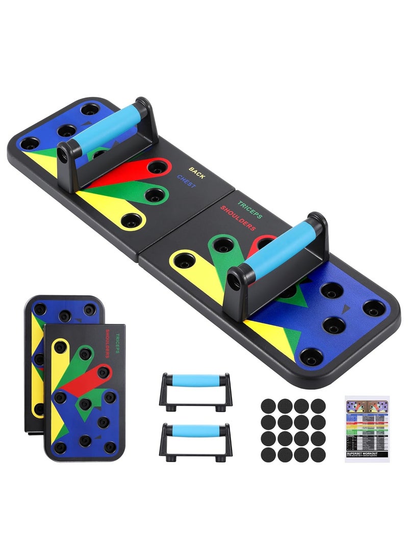 Generic Convenient Removable PushUp Board MultiFunctional Bodybuilding Workout Tool Fitness PushUp Rack for Men and Women Home Gym Equipment  - Image 3