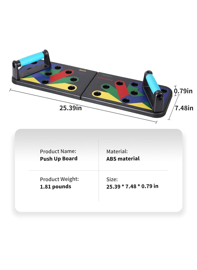 Generic Convenient Removable PushUp Board MultiFunctional Bodybuilding Workout Tool Fitness PushUp Rack for Men and Women Home Gym Equipment  - Image 4