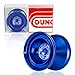 Duncan Toys Windrunner YoYo Blue  Unresponsive Pro Level Aluminum YoYo with Double Rim Concave Bearing SG Sticker Response - Image 4