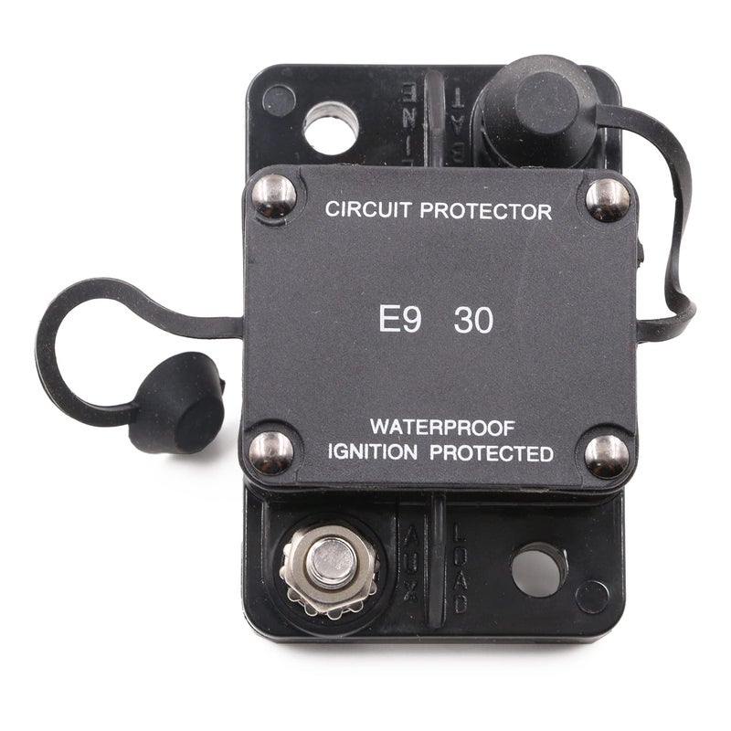 T Tocas 30A Automotive Circuit Breaker Auto Reset No Switch Button 12V32V DC IP67 - Image 3