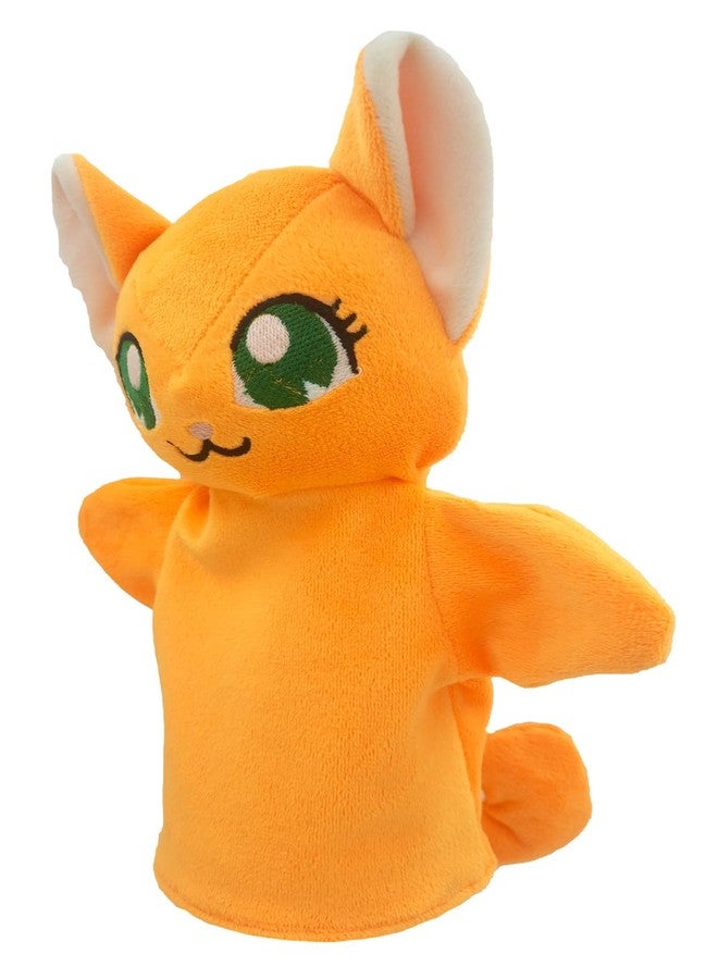 Elfactory Cat Hand Puppet for Kids - Educational Storytelling Interactive Plush Animal Hand Puppet for Learning (4-8 inches) (Cat (Luna)) - Image 3