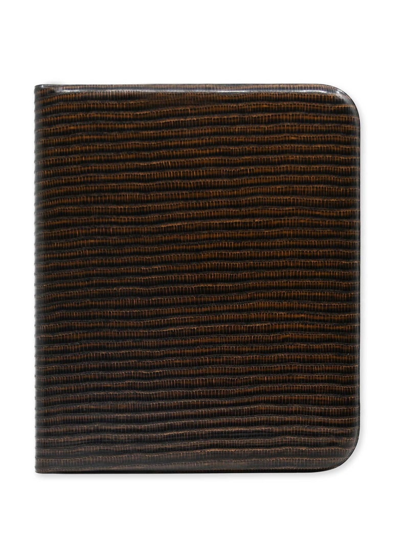 FIS 2 Pieces Telephone Adress Book with Index (A to Z), Colour Lizard Brown - UATL081BR - Image 3