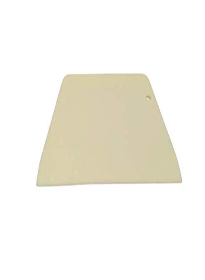 Bakers Pardise Dough Scraper Bowl Scraper, Food Safe Plastic Dough Cutter, Flexible Plastic Scraper, Multipurpose Food Scrappers for Bread Dough Cutting, (Pack of 1) (N_Shape, Pack of 1) - Image 1