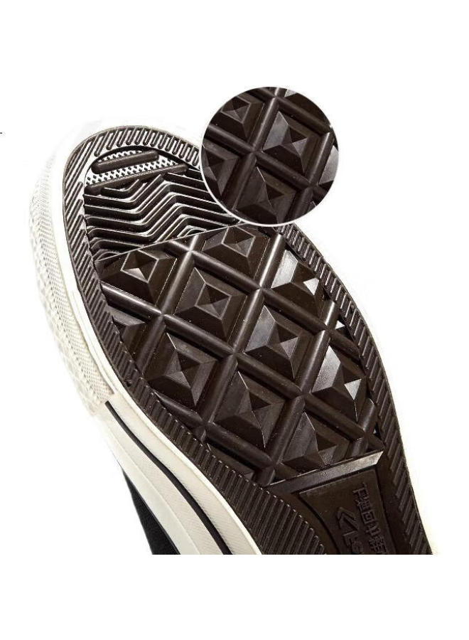 LEAP Official Canvas Shoes Men'S Classic Low-Top Sports Sneakers Breathable Casual Shoes Black Size 40 - Image 2