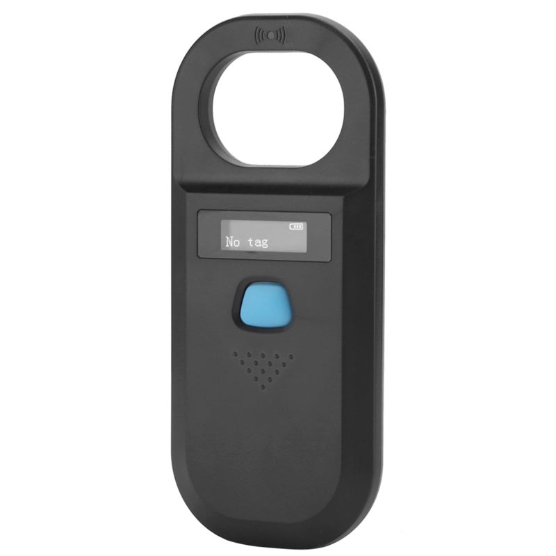 قارئ علامات الحيوانات المزود بشاشة OLED يدعم EMID FDX-B ISO 11784/85 - تخزين 128 معرفًا وتحميل عبر USB لإدارة الماشية - Image 3