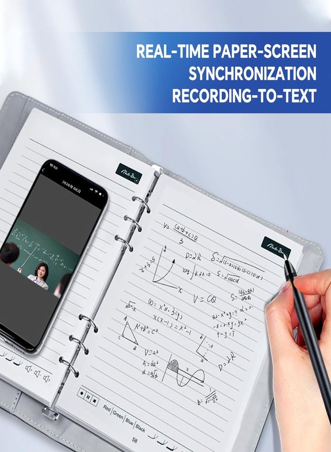 lewitools Smart Digital Pen Real-Time Sync Write on Paper Sync to Phone Mobile Voice to Text Sync Handwritten Notes Handwriting Voice to Digital Texts Storage Voice-Controlled Painting - Image 5