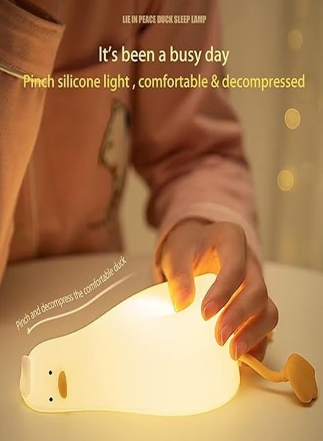 LED Lay Flat Duck Night Light - Image 2