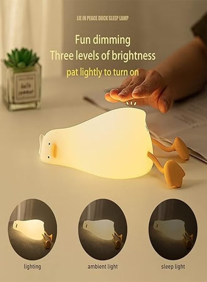 LED Lay Flat Duck Night Light - Image 5