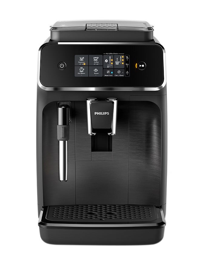 Philips Fully Automatic Espresso Machine Series 2200 - Classic Milk Frother, Touch Screen Display, 2 Beverages 1.8 L 1500 W EP2220/10 Black - Image 1