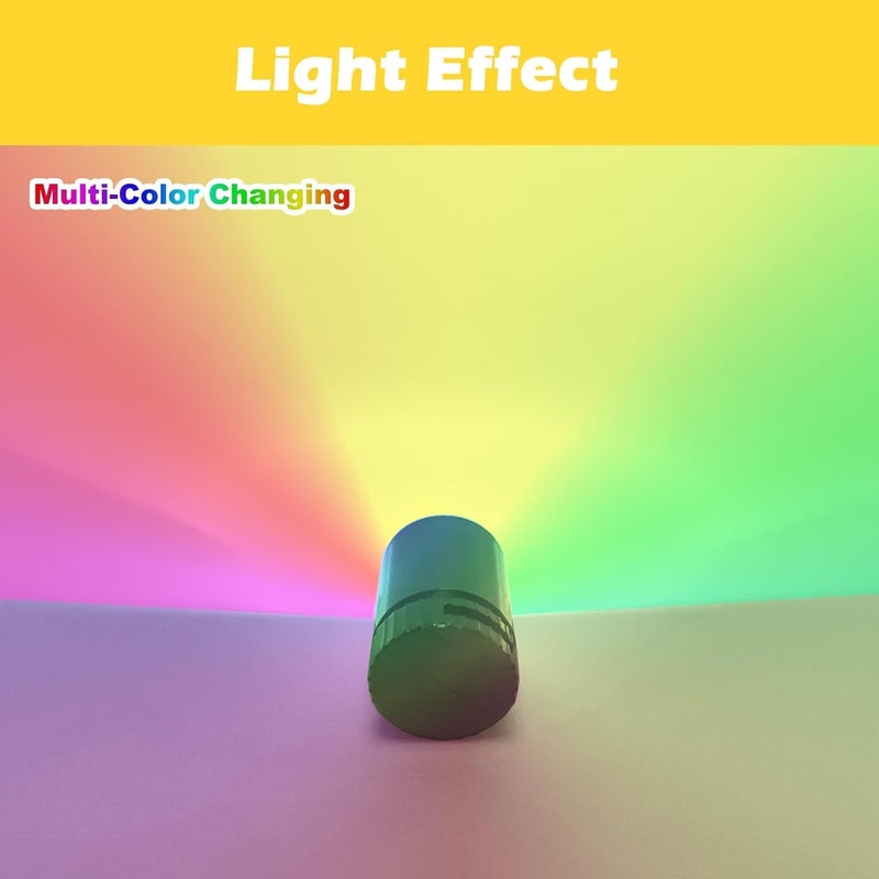 10 Pack Wireless Mini LED Spotlights - Battery Operated Warm White Wireless Miniature Lights for Art, Jewelry Display, Closets & DIY Projects (Multi-Color Changing) - Image 3