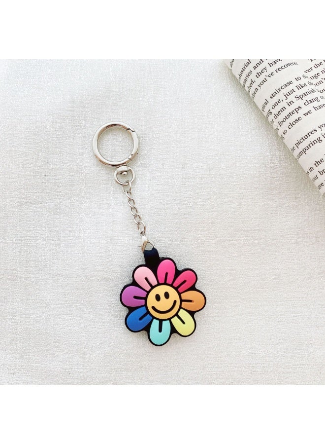 2 Pieces Protective Case Compatible with AirTag Holder Suitable for Luggage Tag Keychain Accessories - Image 5