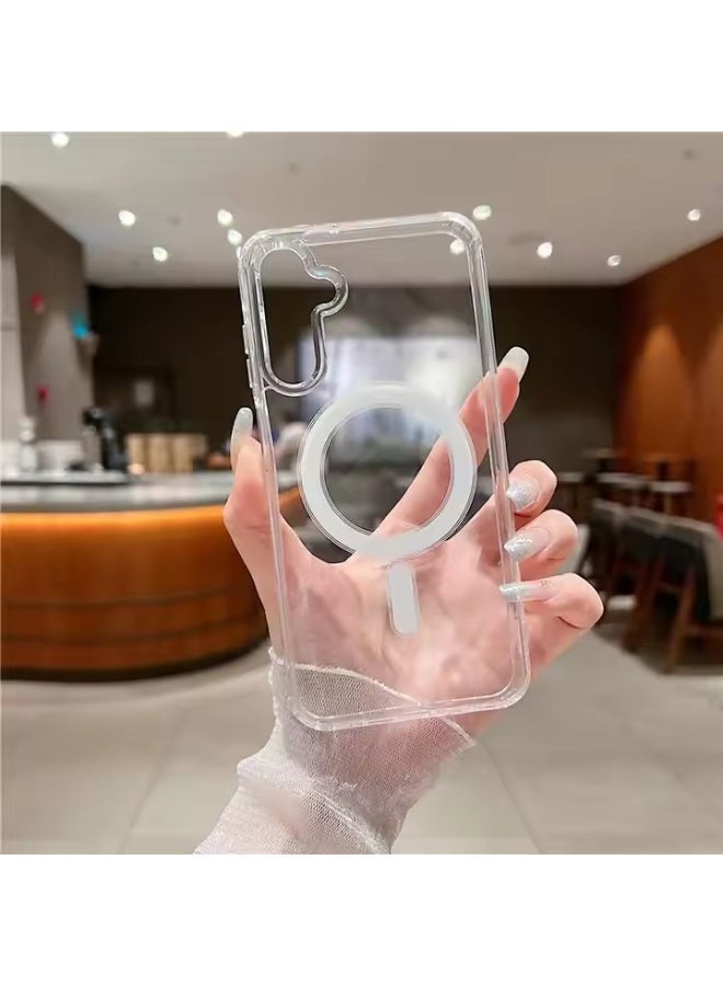 Samsung Galaxy S24 Plus MagSafe Case | Support Wireless Charging | Slim Magnetic Cover | Anti-Scratch & Shockproof | Transparent Hard Case for Galaxy S24 Plus - Image 5