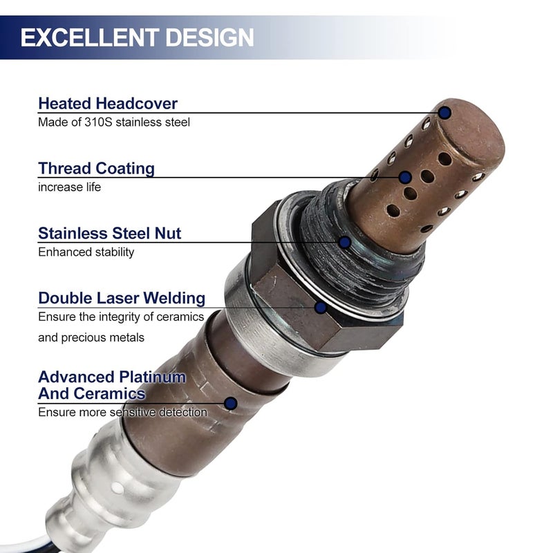 JOYOMSTW O2 Oxygen Sensor Set for Chevy Vehicles - Image 2