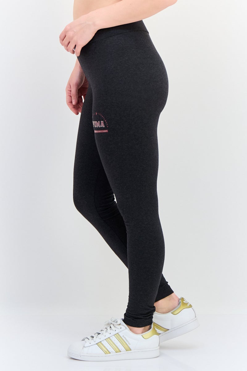 PUMA Women Sportswear Fit Pull On Training Leggings, Dark Grey - Image 2