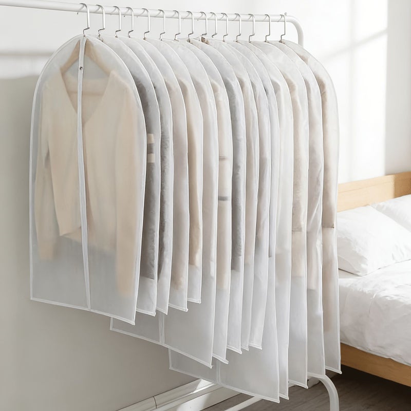 8pcs Thickened Garment Bags: 4pcs 47.24in and 4pcs 55.12in Dust Covers - Image 4