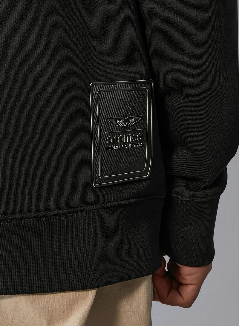 Aston Martin  Aston Martin F1 Team Stealth Logo Sweatshirt for Men | Best Price UAE