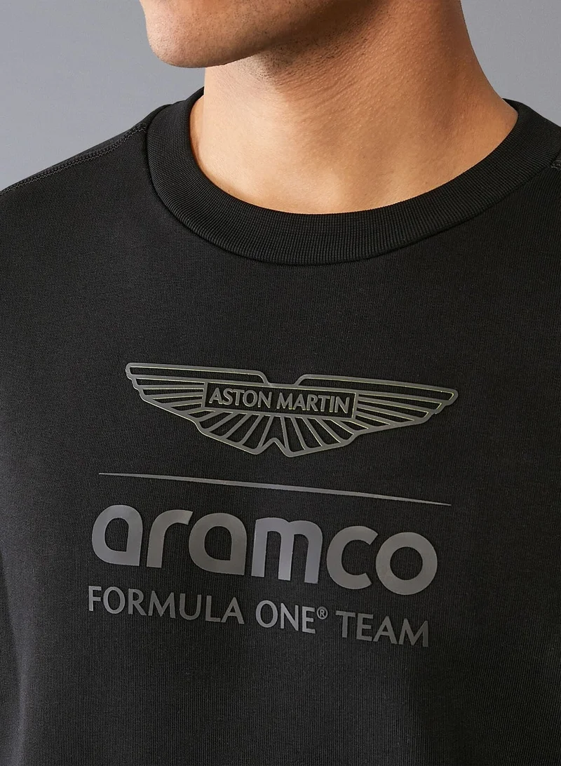 Aston Martin  Aston Martin F1 Team Stealth Logo Sweatshirt for Men | Best Price UAE