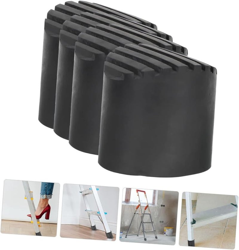 4Pcs Rubber Ladder Foot Covers Non Slip Floor Protectors for Home Accessories - Image 5