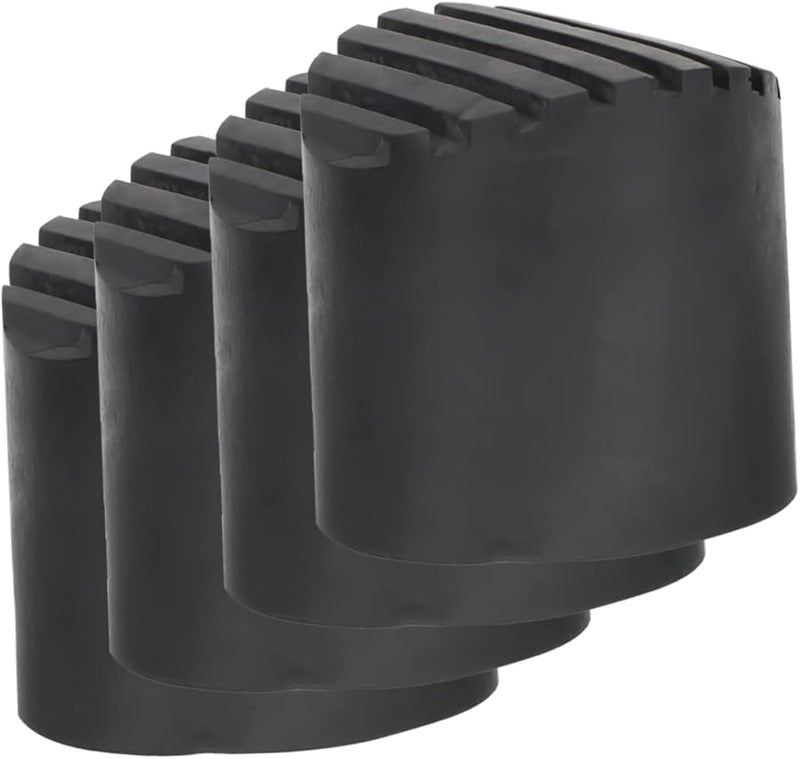 4Pcs Rubber Ladder Foot Covers Non Slip Floor Protectors for Home Accessories - Image 1