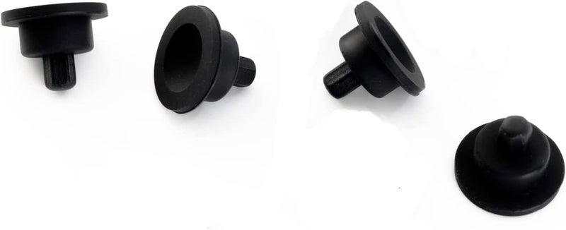 Delixike 4pk-815689 Grate Rubber Feet for Wolf CT Gas Cooktop GR Series Gas Range Burner Gra Suitable for dual fuel,sealed burner stoves (4) - Image 1