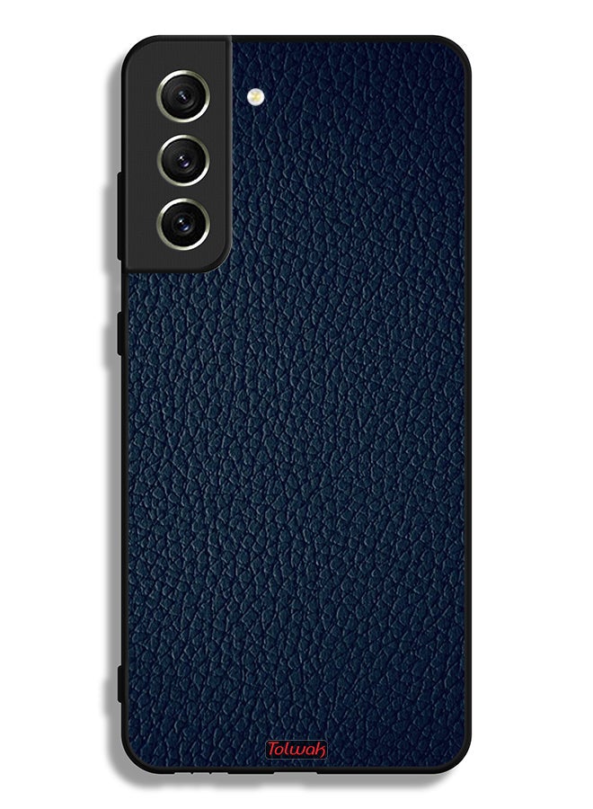 Tolwak Samsung Galaxy S21 FE 5G Protective Case Cover Leather Pattern - Image 3