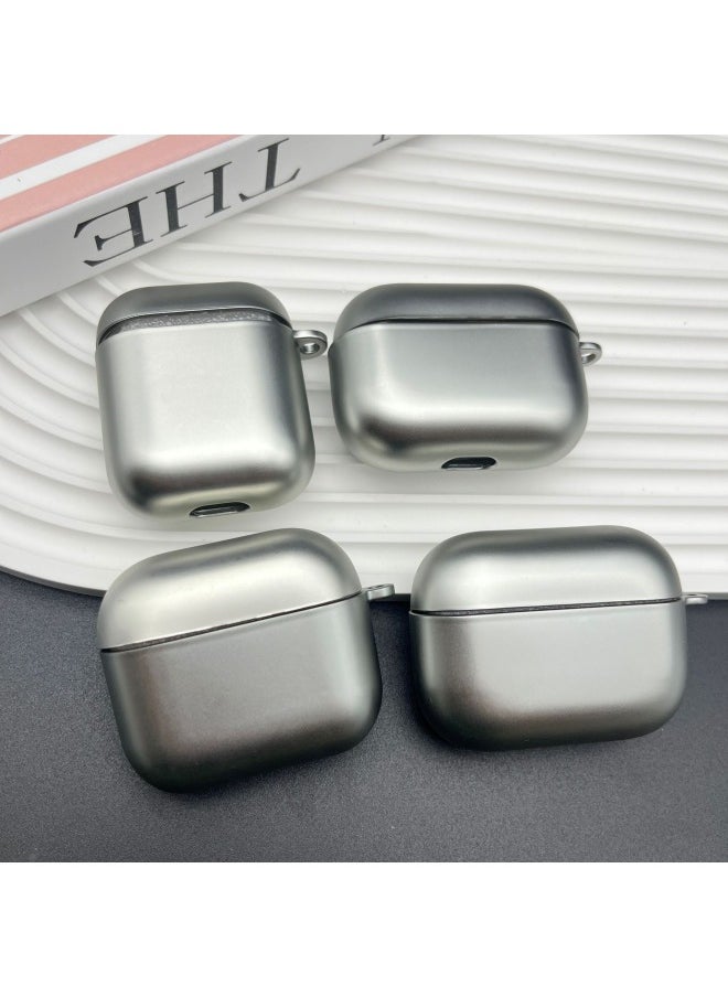 Generic - Electroplated Soft Case For AirPods Pro Protective Case 2/4 Generation Simple Niche Apple 3 Generation Bluetooth Earphone Case-Color:Matte Electroplated Soft Shell ]-Applicable Model:Airpods Pro - Image 1