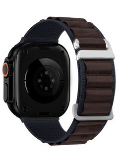 Alpine Loop Band For Apple Watch Band 49mm/45mm/44mm/42mm Nylon Woven Sport Strap Compatible with iWatch Series Ultra2/Ultra/8/7/SE/6/5/4/3/2/1 Adjustable Strap