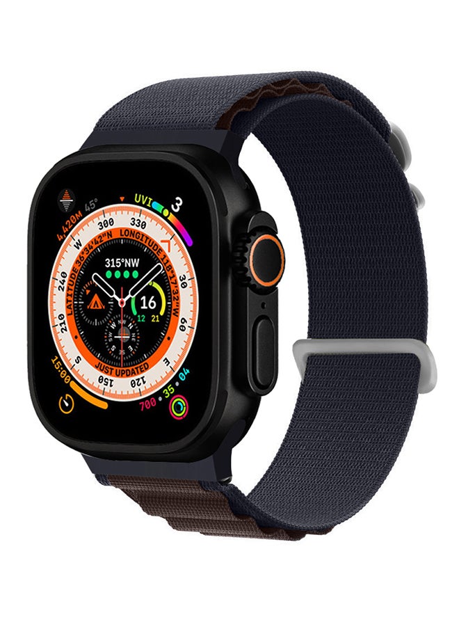 Generic - Alpine Loop Band For Apple Watch Band 49mm/45mm/44mm/42mm Nylon Woven Sport Strap Compatible with iWatch Series Ultra2/Ultra/8/7/SE/6/5/4/3/2/1 Adjustable Strap - Image 1