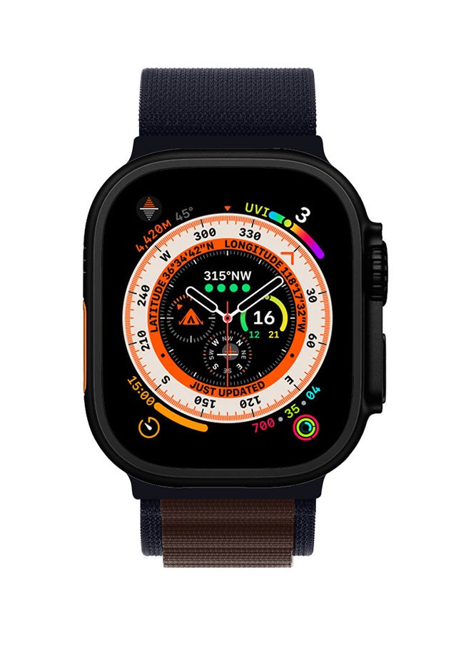 Generic - Alpine Loop Band For Apple Watch Band 49mm/45mm/44mm/42mm Nylon Woven Sport Strap Compatible with iWatch Series Ultra2/Ultra/8/7/SE/6/5/4/3/2/1 Adjustable Strap - Image 1
