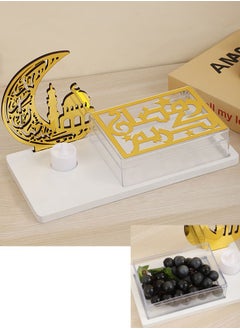 Ramadan Tray with Tea Light Candles