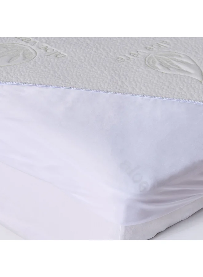 Home Box Aloevera Waterproof King Mattress Protector 200 x 33 x 180 cm